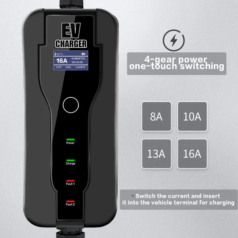 11KW 16A Portable EV Charger T - Type 2 Portable Ev Charger 11Kw Cee ulasan dan harga